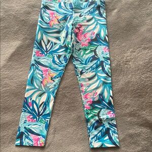 Tropical Print Kids Leggings